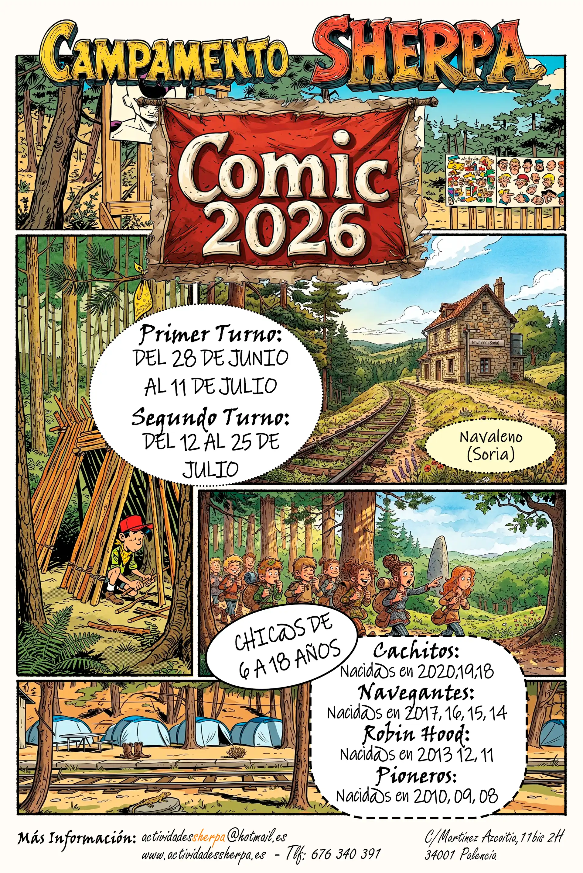 Campa 2026. Cómic